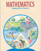 10th Maths NCERT Textbook poster