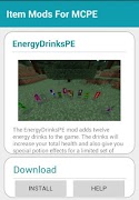 Item Mods For MCPE screenshot 2