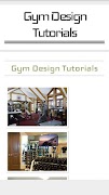 Gym Design Offline Tutorials screenshot 2