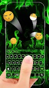 Cold Fire Keyboard Theme screenshot 5