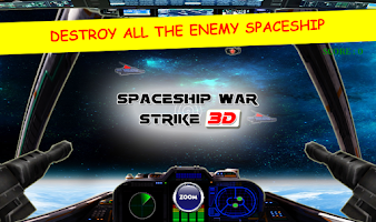 War Spaceship Strike 3D постер
