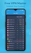 Free VPN Master - secure proxy VPN screenshot 2