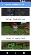 Addons for Minecraft PE تصوير الشاشة 2
