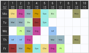 Calendrier scolaire Affiche