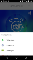 Maranatha FM 99.7 screenshot 1