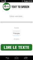 Lecteur de texte poster