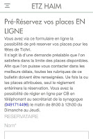 ETZ HAIM Marseille Plakat