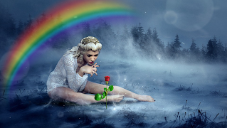 Rainbow Overlay Camera Effect ภาพหน้าจอ 1