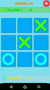 برنامه‌نما Tic Tac Toe XvsO عکس از صفحه