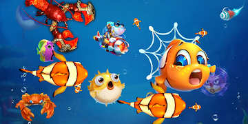 Lovable  fish الملصق