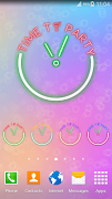 3 Schermata Glowing Neon Clock
