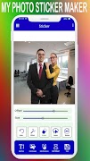 1 Schermata MY PHOTO STICKER MAKER FOR WHATSAPP NEW 2019