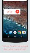 برنامه‌نما ClearFocus: Productivity Timer عکس از صفحه