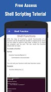 Shell Scripting tutorials screenshot 2