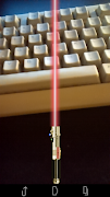 Light saber simulator Plakat