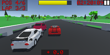 برنامه‌نما Voxel Racing عکس از صفحه