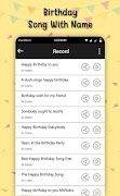 Happy Birthday Song With Name Online screenshot 3