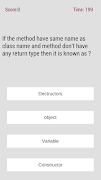 Quiz Game - JAVA imagem de tela 1