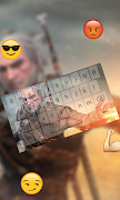 Witcher keyboard theme imagem de tela 5