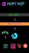 Hopy Hop: Best Neon Color Hopping Jump Game تصوير الشاشة 4