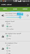 airDAC control تصوير الشاشة 1