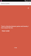 Genius Quotes تصوير الشاشة 2