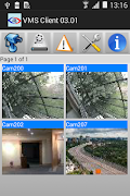 برنامه‌نما VMS Client 03.01 عکس از صفحه