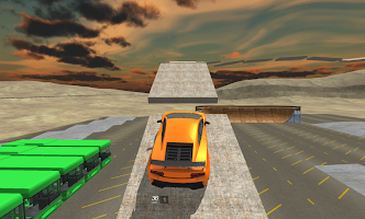 برنامه‌نما Extreme Furious Car Driver 3D عکس از صفحه