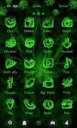 Weed Rasta GO Launcher Theme スクリーンショット 1