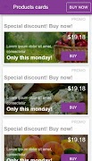 Ionic UI Theme - Purple Light স্ক্রিনশট 3
