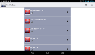AMI Modbus imagem de tela 2