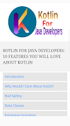 Kotlin for Java Developers โปสเตอร์