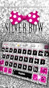 Poster Silver Bow Keyboard