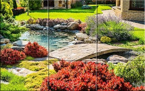 4 Schermata Puzzle - Bellissimo cortile