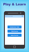 Multiplication table - (Maths Game) Ekran Görüntüsü 5