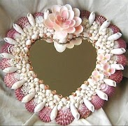 Yaratıcı deniz kabuğu el işleri gönderen