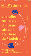 Hat Weekend Poster