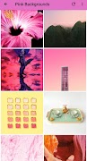 Pink Backgrounds اسکرین شاٹ 1