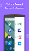 پوستر Multichat - 2 accounts for 2 whatsapp & App clone