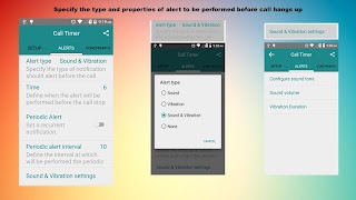 برنامه‌نما Call Timer عکس از صفحه