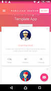 Matta - Material Design Android UI Template App Screenshot 2