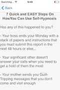 برنامه‌نما Learn Hypnosis Techniques عکس از صفحه