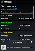 SMS pager screenshot 1