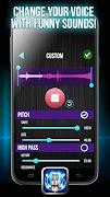 برنامه‌نما Voice Modulator App with Sound Recorder & Changer عکس از صفحه