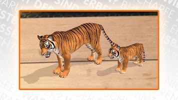 Tiere 3D Poster