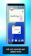 Sticky notes widget Screenshot 5