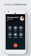 Call Screen Theme OS 11 Phone 8 اسکرین شاٹ 3