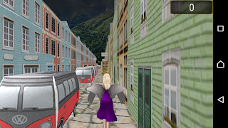 Flying Girl Runner 2 syot layar 1