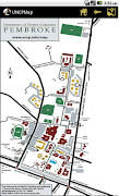 UNCP Campus Map скриншот 1