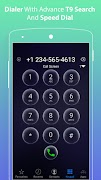 Call Screen Bubble Dialer OS10 スクリーンショット 2